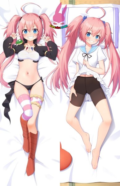 画像1: cosabc  等身抱き枕カバー　ミリム・ナーヴァ【同人】等身大 抱き枕カバー 2wayトリコット 160×50cm 高品質 セクシー 美女 (1)