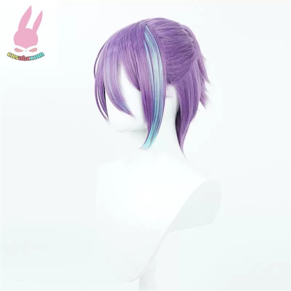 画像4: cosabc プロジェクトセカイ カラフルステージ! プロセカ 神代類風 コスプレウィッグ かつら コスチューム イベント 変装 仮装 パーティー ハロウィン (4)