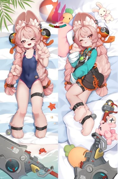 画像1: cosabc  等身抱き枕カバー　照【同人】等身大 抱き枕カバー 2wayトリコット 160×50cm 高品質 セクシー 美女 (1)