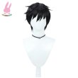 画像2: cosabcVALORANT ヴァロラント アイソ 壹决風 コスプレウィッグ かつら コスチューム イベント 変装 仮装 パーティー ハロウィン (2)