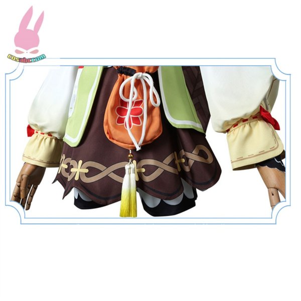 画像10: cosabc原神 Genshin げんしん 瑶瑶 ヨォーヨ風 コスプレ衣装 イベント 演出服 二次会 コスチューム パーティー ハロウィン (10)