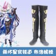 画像1: cosabc崩壊：スターレイル 風 Bronya Zaychik風 コスプレ靴 コスチューム コスプレシューズ イベント ハロウィン (1)