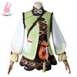 画像4: cosabc原神 Genshin げんしん 瑶瑶 ヨォーヨ風 コスプレ衣装 イベント 演出服 二次会 コスチューム パーティー ハロウィン (4)