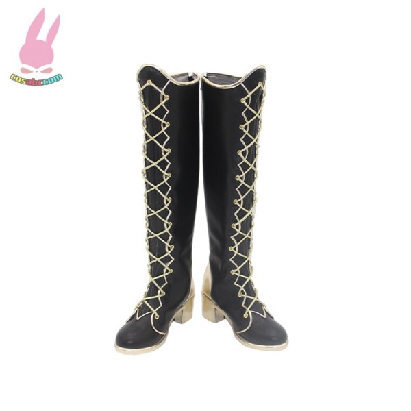 画像1: cosabcツイステッドワンダーランド ツイステ 仮面Rook ハロウィン風 コスプレ靴 コスチューム コスプレシューズ イベント ハロウィン (1)