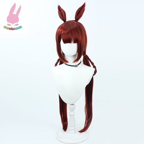 画像3: cosabcウマ娘 プリティーダービー　スイープトウショウ風 コスプレウィッグ かつら コスチューム イベント 変装 仮装 パーティー ハロウィン (3)