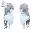 画像1: cosabc崩壊：スターレイル ブローニャ ザイチク Bronya Zaychik風 コスプレウィッグ かつら コスチューム イベント 変装 仮装 パーティー ハロウィン (1)