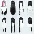 画像1: cosabcバーチャル YouTuber vtuber 月ノ美兎　つきのみと風 コスプレウィッグ かつら コスチューム イベント 変装 仮装 パーティー ハロウィン (1)