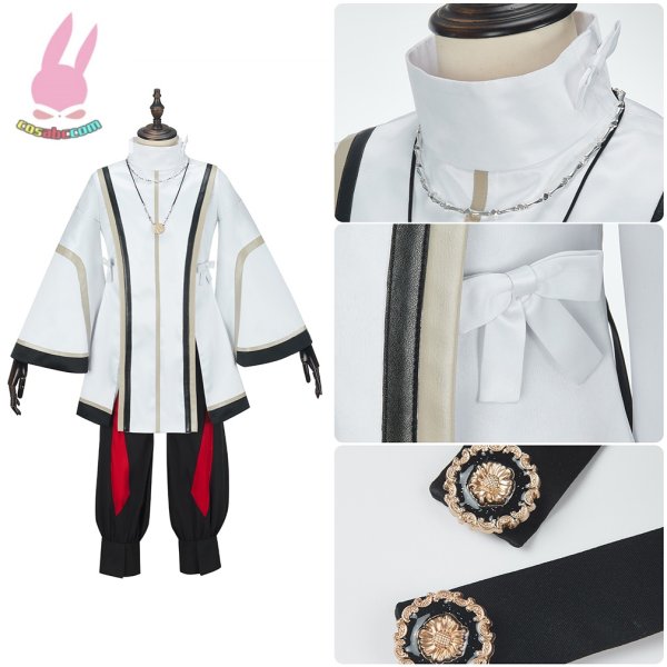 画像4: cosabcFate/Grand Order 日本武尊 ヤマトタケルノミコト風 コスプレ衣装 イベント 演出服 二次会 コスチューム パーティー ハロウィン (4)