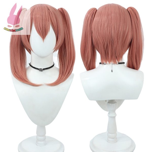 画像1: cosabc葬送のフリーレン　リーニエ風 コスプレウィッグ かつら コスチューム イベント 変装 仮装 パーティー ハロウィン (1)
