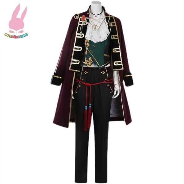 画像5: cosabcあんさんぶるスターズ!!　鬼龍紅郎 蓮巳敬人 神崎颯馬風 コスプレ衣装 イベント 演出服 二次会 コスチューム パーティー ハロウィン (5)