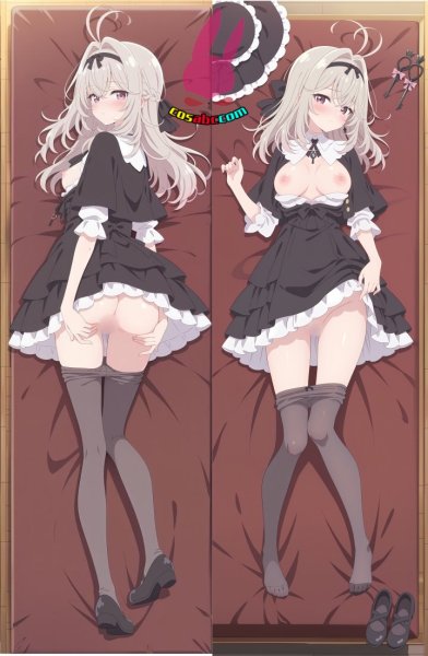 画像1: cosabc  等身抱き枕カバー　森亜るるか【同人】等身大 抱き枕カバー 2wayトリコット 160×50cm 高品質 セクシー 美女 (1)