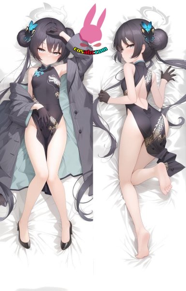 画像1: cosabc  等身抱き枕カバー　竜華キサキ【同人】等身大 抱き枕カバー 2wayトリコット 160×50cm 高品質 セクシー美女 (1)