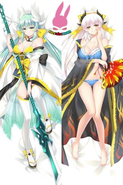 画像1: cosabc  等身抱き枕カバー　清姫【同人】等身大 抱き枕カバー 2wayトリコット 160×50cm 高品質 セクシー 美女 (1)