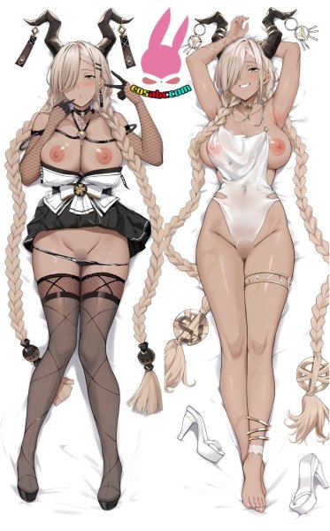 画像1: cosabc  等身抱き枕カバー　尾張【同人】等身大 抱き枕カバー 2wayトリコット 160×50cm 高品質 セクシー 美女 (1)